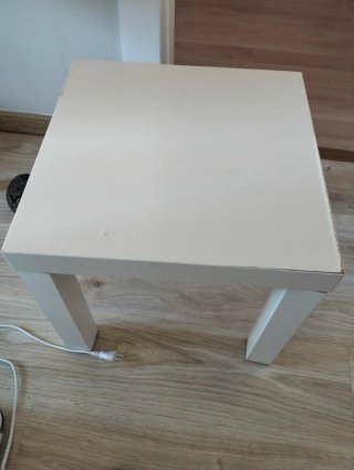 Mesa auxiliar cuadrada 42 X 42 cm 31 cm altura