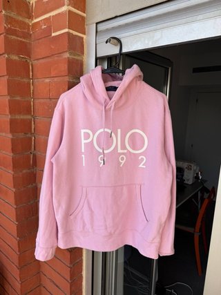Sudadera Polo Ralph Lauren Rosa Polo 1992