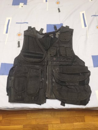 Chaleco Táctico Negro(airsoft)