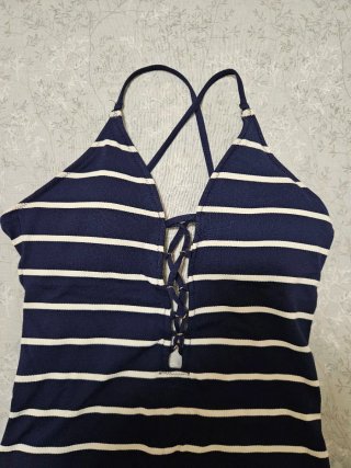 Bañador rayas marineras Oysho