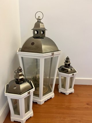 Set de 3 Faroles Portavelas