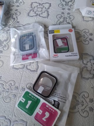 Set de 3 Carcasas para Apple Watch 44mm