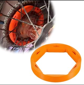 Cubre cadena para moto