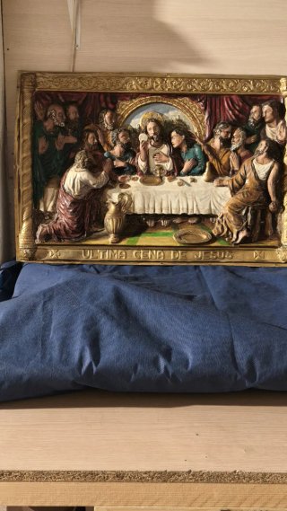 Cuadro Relieve La Última Cena