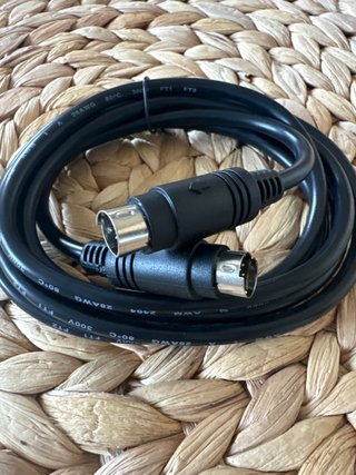 Cable Mini DIN 8 pines (MD8) macho a macho