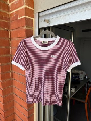 Camiseta Diesel A Rayas
