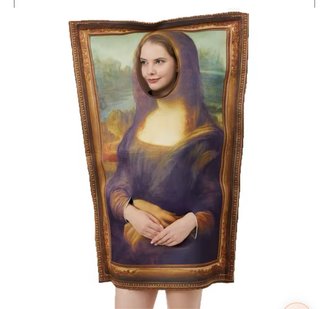 Disfraz Mona Lisa Talla Única