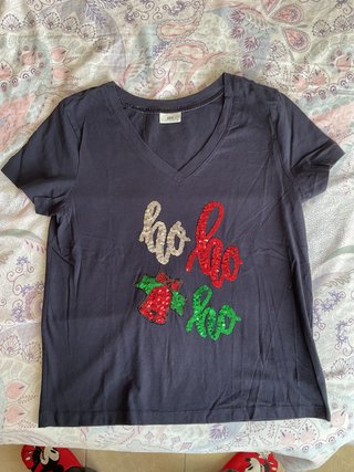 Camiseta Navideña JDY Negra Talla M
