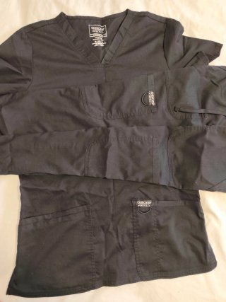 Uniforme Cherokee Negro Talla S