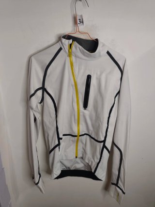 Giacca da ciclismo bianca