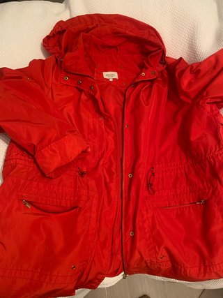 Chubasquero Rojo Zendra Talla 50