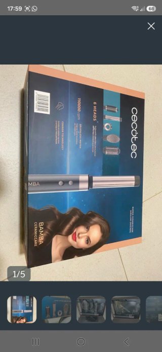 Secador Cecotec Bamba Ceramicade Airglam Original