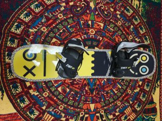 Tabla de Snowboard Endzone 105 con Fijaciones