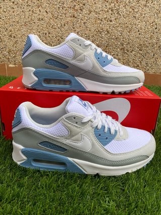 Nike Air Max 90 White/Lt Smoke Grey