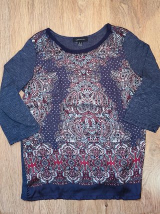 Camiseta Cortefiel Manga al Codo Talla M