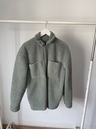 Chaqueta Borreguito Pull & Bear Verde