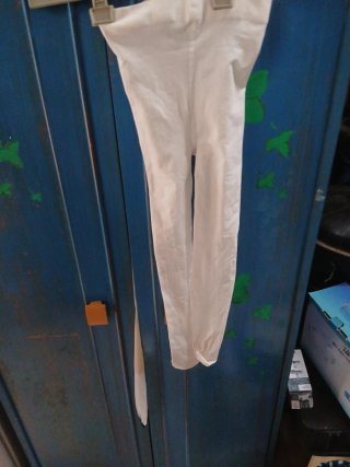 Medias de ballet blancas