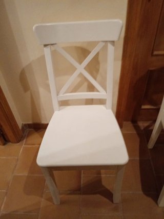 2 Sillas de cocina Ikea Rosentirp