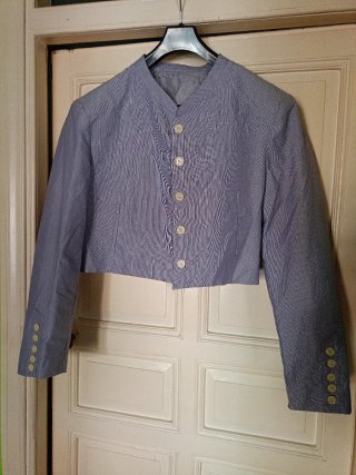 Chaqueta de traje corto hombre