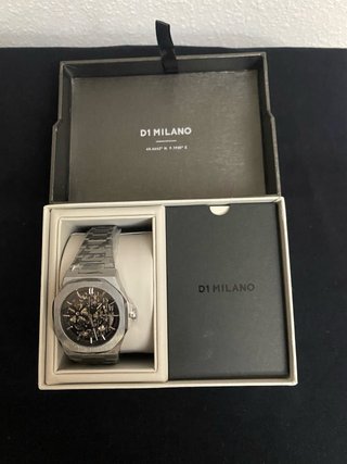Reloj D1 Milano Skeleton Plateado