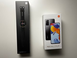 Xiaomi Redmi Note 11 Pro 5G y Mi Watch