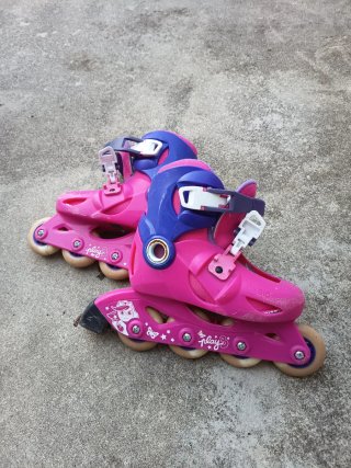 Patines Oxelo Rosa y Azul