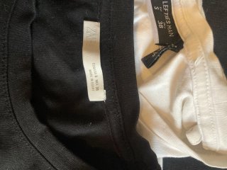 Lote 4 Camisetas Slim Fit Talla S 38