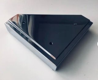 Pata para mueble en cromo brillo