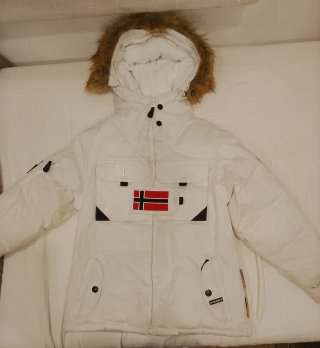 Chaqueta Geographical Norway Invierno Blanca