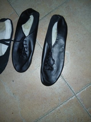 Zapatillas de danza negras