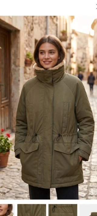 Parka ZW Collection Zara