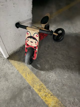 Triciclo 2 en 1 Infantil Mariquita