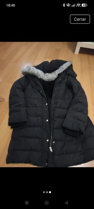 Plumas Zara Negro