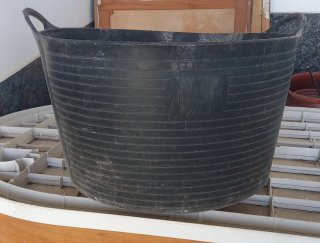 Lote de espuertas negras