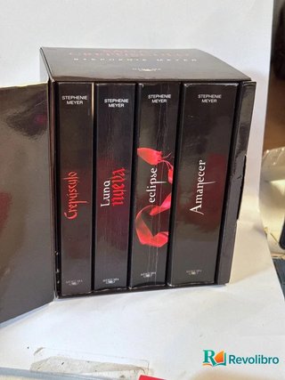 Lote Saga Crepúsculo 4 libros - Stephenie Meyer