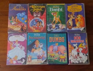 Películas Disney VHS