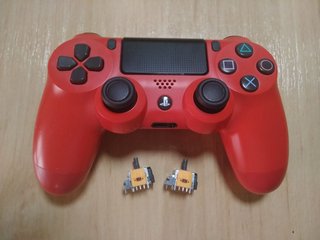 Mando PS4 Anti-Drift Rojo Original