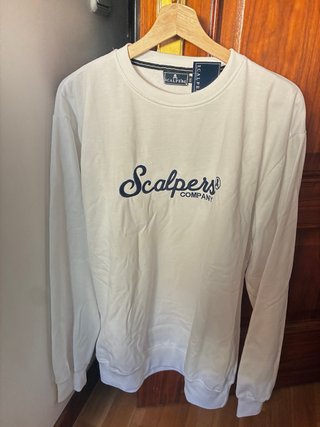Sudadera Scalpers Blanca