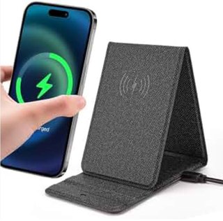 Cargador inalámbrico plegable 15W carga rápida