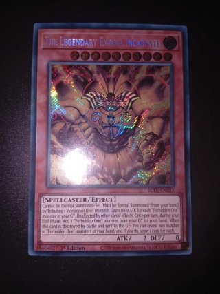 Carta Yu-Gi-Oh! The Legendary Exodia Incarnate