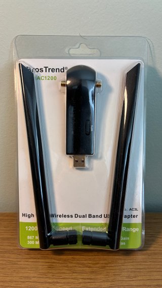Adaptador WiFi USB Bros Trend AC1200 Dual Band