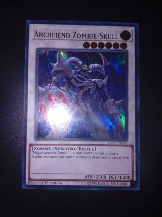 Carta Yu-Gi-Oh! Archfiend Zombie-Skull