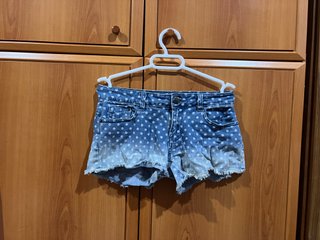 Shorts Vaqueros con Lunares