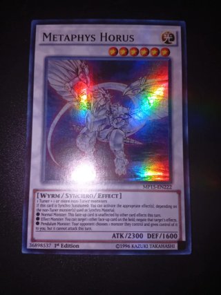 Carta Yu-Gi-Oh! Metaphys Horus