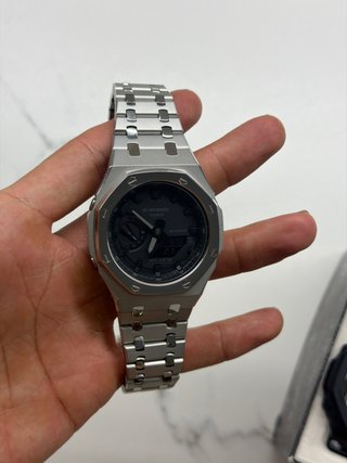 Reloj Casio G-Shock GA-2100 Plateado
