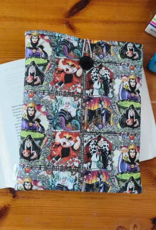 Funda de tela artesanal Villanas Disney
