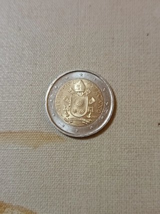 Moneta da 2 Euro Città del Vaticano 2025