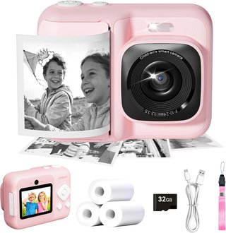 SIN ABRIR Cámara Instantánea Infantil 1080P + 32GB