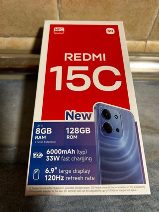 Xiaomi Redmi 15C 128GB negro