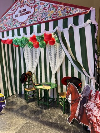 Fotomatón y Photocall Caseta de Feria.